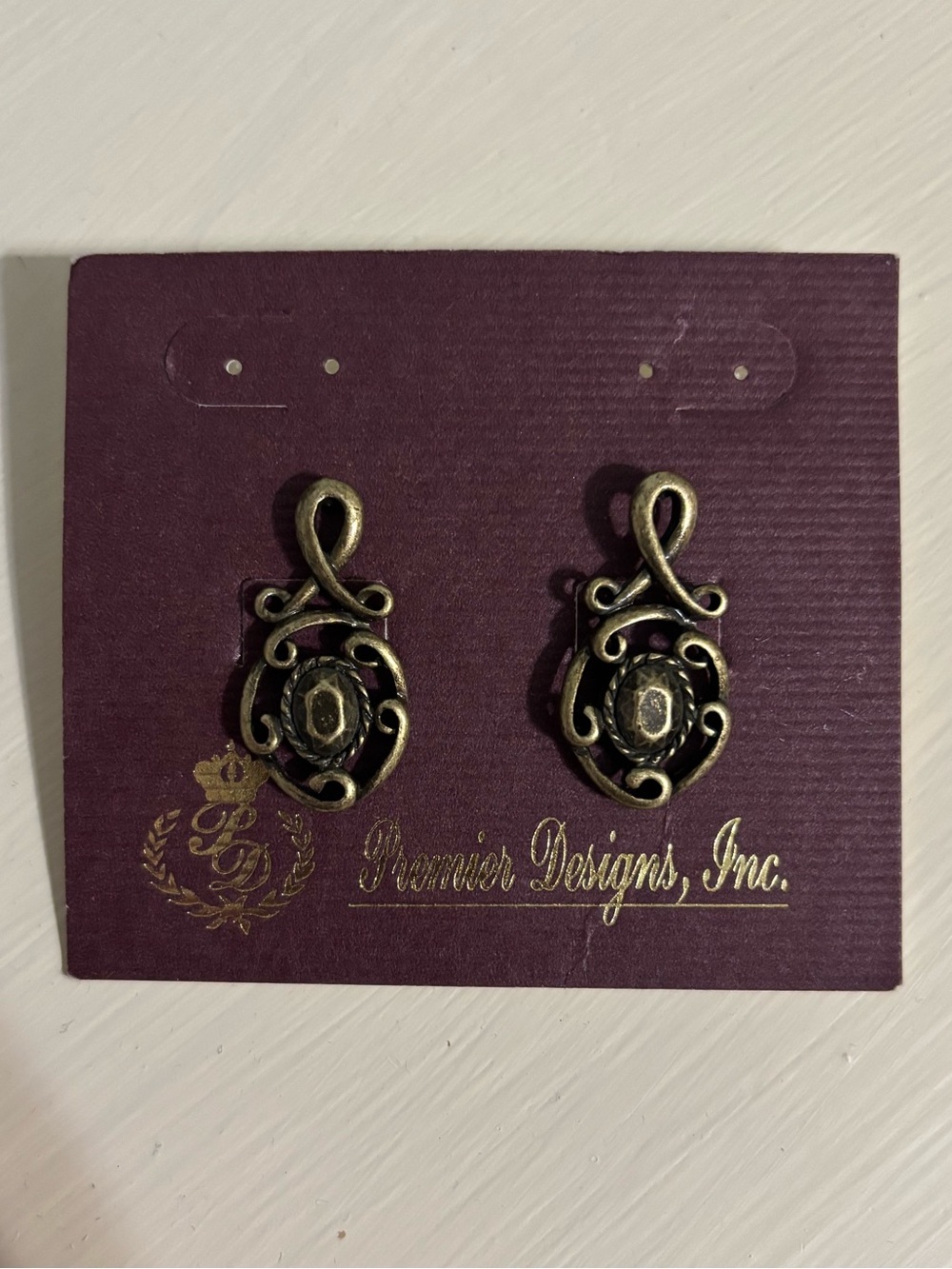 Premier Designs Gold Earrings